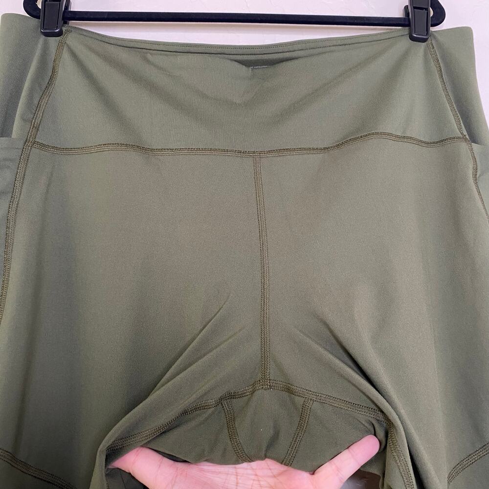 Thinx Kale Green Moderate Absorption Period Activewear Leggings 3X - Picture 5 of 11